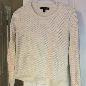 Cream small warm sweater